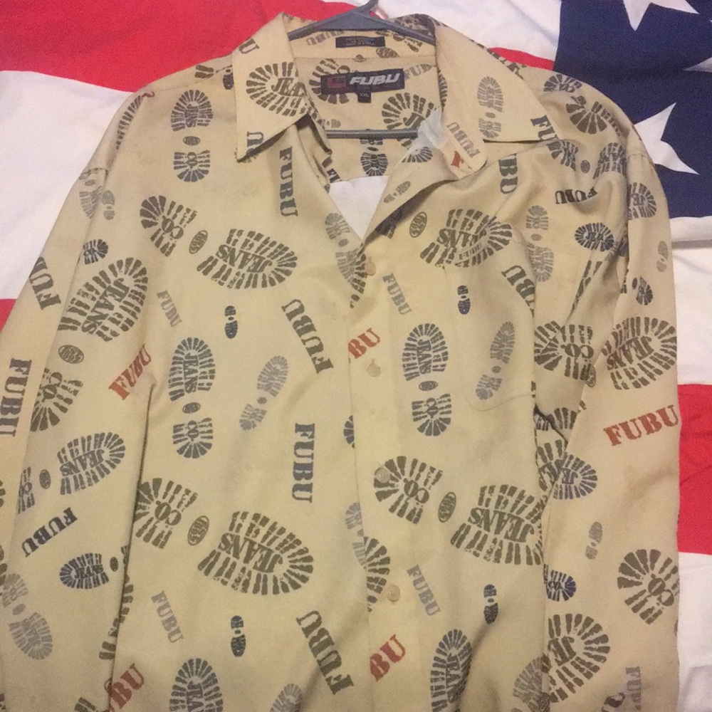 Vintage Fubu jeans shirt
